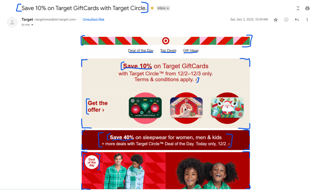 Business to consumer B2C email marketing